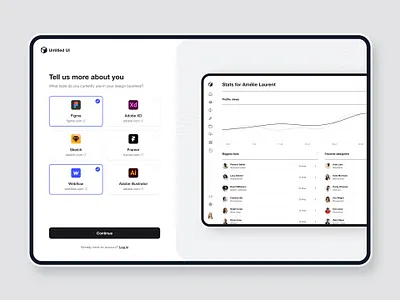 Onboarding user flow — Untitled UI create account customer onboarding form minimal minimalism multi step onboarding product design sign up signup split screen ui design user interface ux design