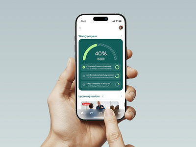 Cloudroom - mobile study app for kids at home app badges charts class education experience gamification homeschool learning progress school study ui ux video