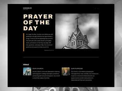Church Website Design branding graphic design