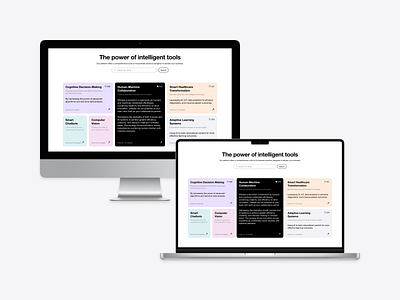 Desktop Mockup - Light Mode ai ai features auto layout bento bento box desktop desktop mockup features kit landing page laptop light mode mockup responsive saas section typography ui ui kit ux