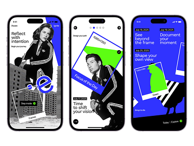 Beyond Frames – Mobile App Design app branding concept creativeapp design illustration ios landingpage logo mobile ui ux uxdesign webdesign