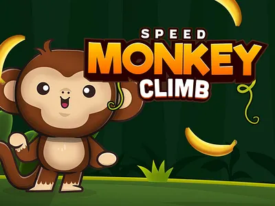 Monkey Climb 2d Game UI/UX & Game Design + Development game art game design game development game ui game uiux ui