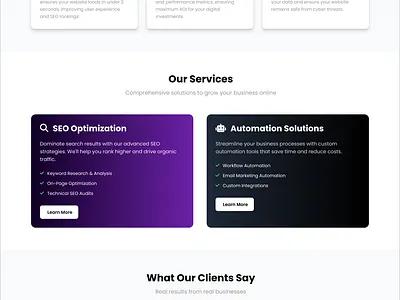 landing page for company landingpage logo sample ui uiux