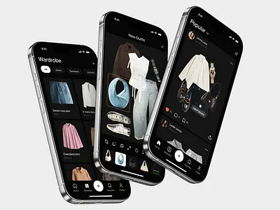 Personal Stylist Mobile App UI app app design application ui e commerce development fashion app mobile mobile app design mobile app ui mobile ui modern app ui personal stylist popular retail ui design ui ux design