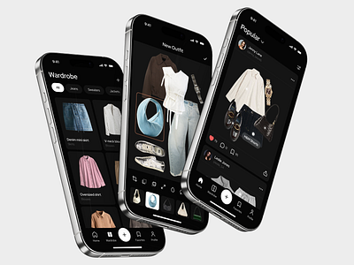 Personal Stylist Mobile App UI app app design application ui e commerce development fashion app mobile mobile app design mobile app ui mobile ui modern app ui personal stylist popular retail ui design ui ux design