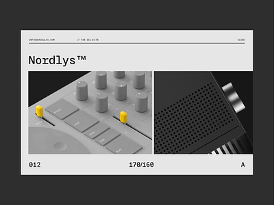 Nordlys// / animation industrialdesign landing product ui web webdesign webpage website