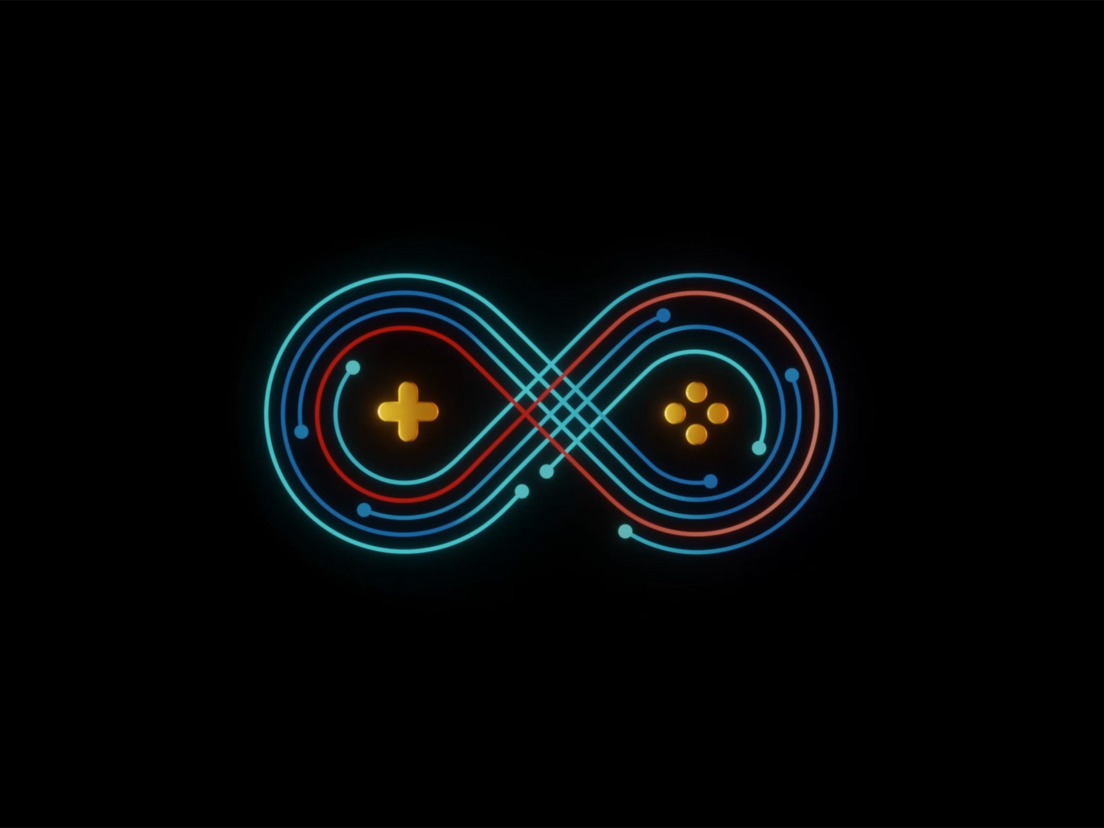 Infinitum Studio 3d after effects blender game gamedev logo mopbile game motion graphics