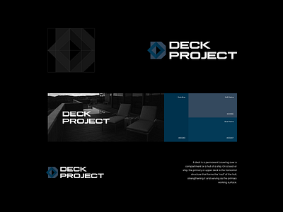 Deck Project branding character design dlogo graphic design icon illustration logo logomark management monogram project symbol ui vector