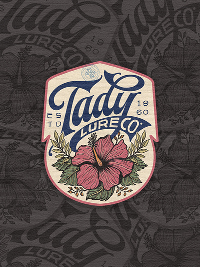 Tady Lure Co. branding company brand logo company branding company logo design graphic design illustration logo typeface