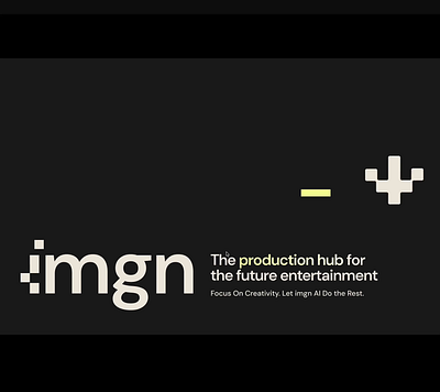Imgn 3d animation branding graphic design logo motion graphics ui