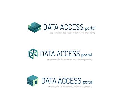 Logo proposals for DataAccessPortal branding graphic design logo ui