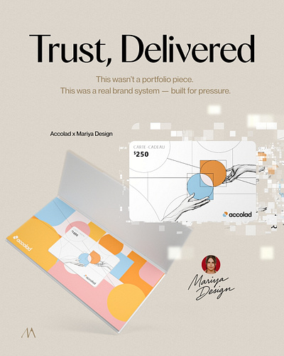Accolad – Packaging & Brand System vault identity