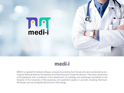 MEDI-I logo adobe illustrator branding design graphic design illustration illustrator logo