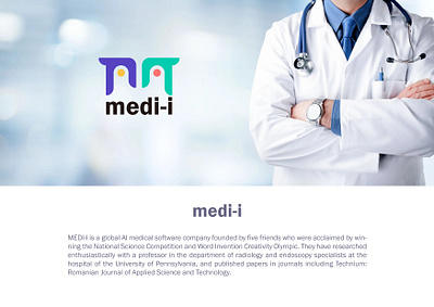MEDI-I logo adobe illustrator branding design graphic design illustration illustrator logo