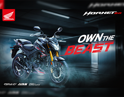 Hornet 2.O Poster banner Design for HONDA BD hornet2.o