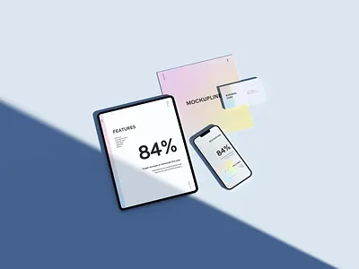 Branding Mockup brand branding device mockup ipad iphone mockup minimal minimalist mockup mockupline social media ui