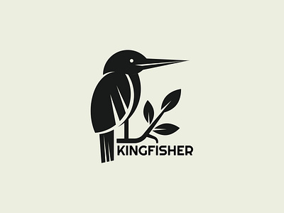 Kingfisher Logo agency animal animal logo bird branding eco emblem logo fish geometric logo icon illustration kingfisher minimalist logo modernlogo nature rebrand teamographic vector water wildlife
