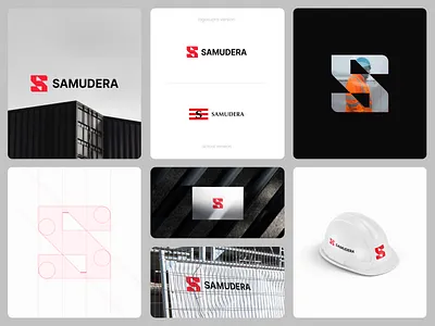 Samudera logo redesign brand and identity branding design logo