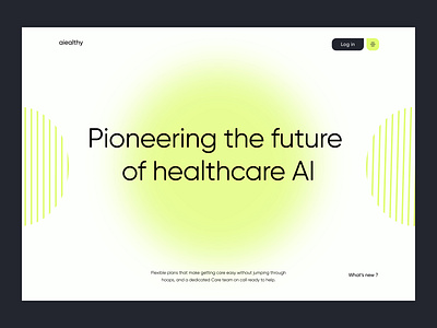 AI/ Medical/Healthcare Landing Page branding clean design clean mockup clean ui doctor healthcare homepage hospital landing landingpage machine learning medicine ui uiux website