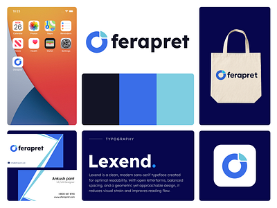 Oferapret – Smart Marketplace for Tradesmen branding graphic design logo design