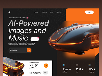 Home AI web ui design ai ai ui design clean ui home automation home ui minimal ui modern web product design smart home ui ui designer ux web web app web design web ui website website design