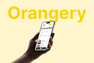 OrangeryOs - Case study app design coworking dashboard design figma product design ui ui ux ux