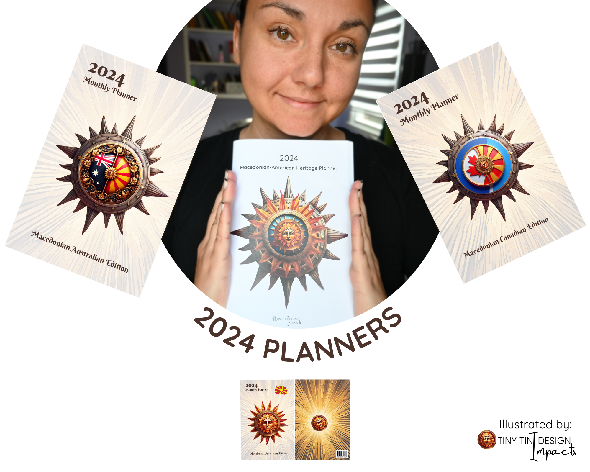 Print + Digital Planner Design adobe australia book design branding digital graphic design heritage illustration macedonia planners print usa