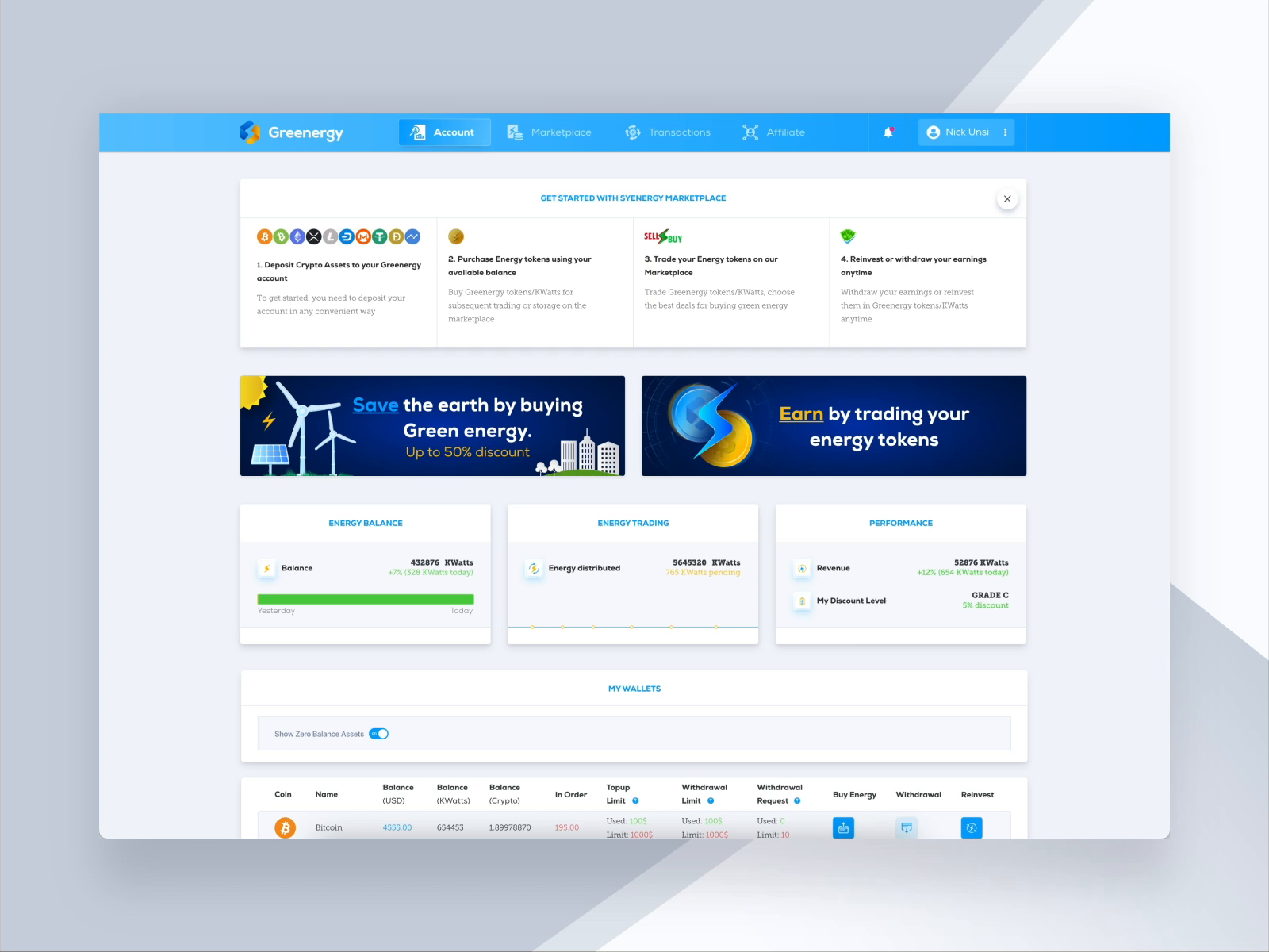 Trading performance screen UI/UX Design for Crypto Web App SaaS by Extej UI  UX Design Agency on Dribbble