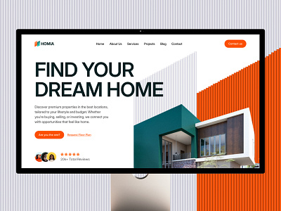 Real Estate Landing Page - Hero Section commercial real estate website hero section landing page hero section real estate real estate inspiration real estate nusiness top real estate web hero section