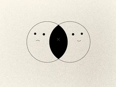 Sad & Happy 2d illustration branding design graphic design happy illustration illustration designer line art logo minimal sad ui