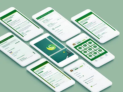 Str8Sets mobile UI design - app for tennis club members app design design ui ux