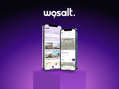 Wasalt App Design app branding design ui ux