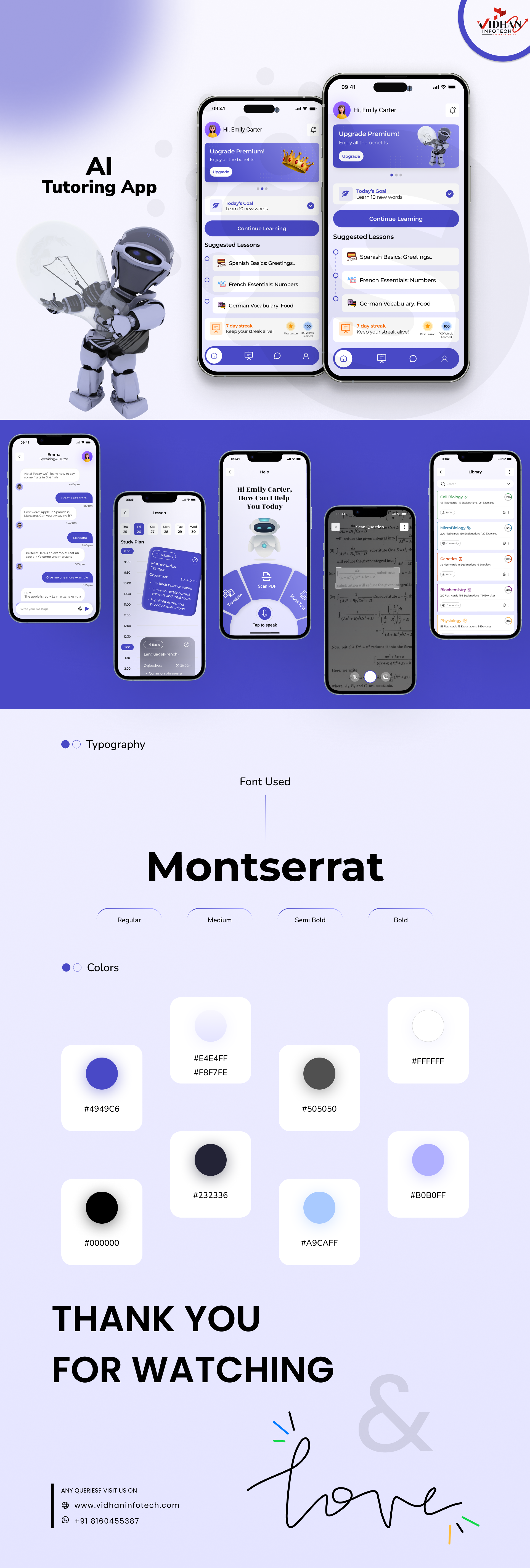 AI Tutoring App aiineducation aistudyhelper aitutor digitallearning learningmadeeasy mobilelearning personalizedlearning smartlearning studentsupport studyapp