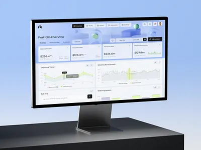 Raccord 3d dashboard product design product designer ui uidesigner ux webapp