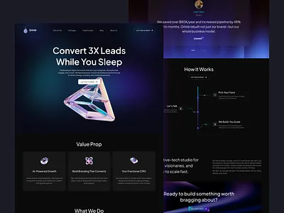 Orinle concept -Marketing services creative graphic design marketing orinle concept service ui uiux website