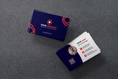 Professional visit Business Card branding business card design