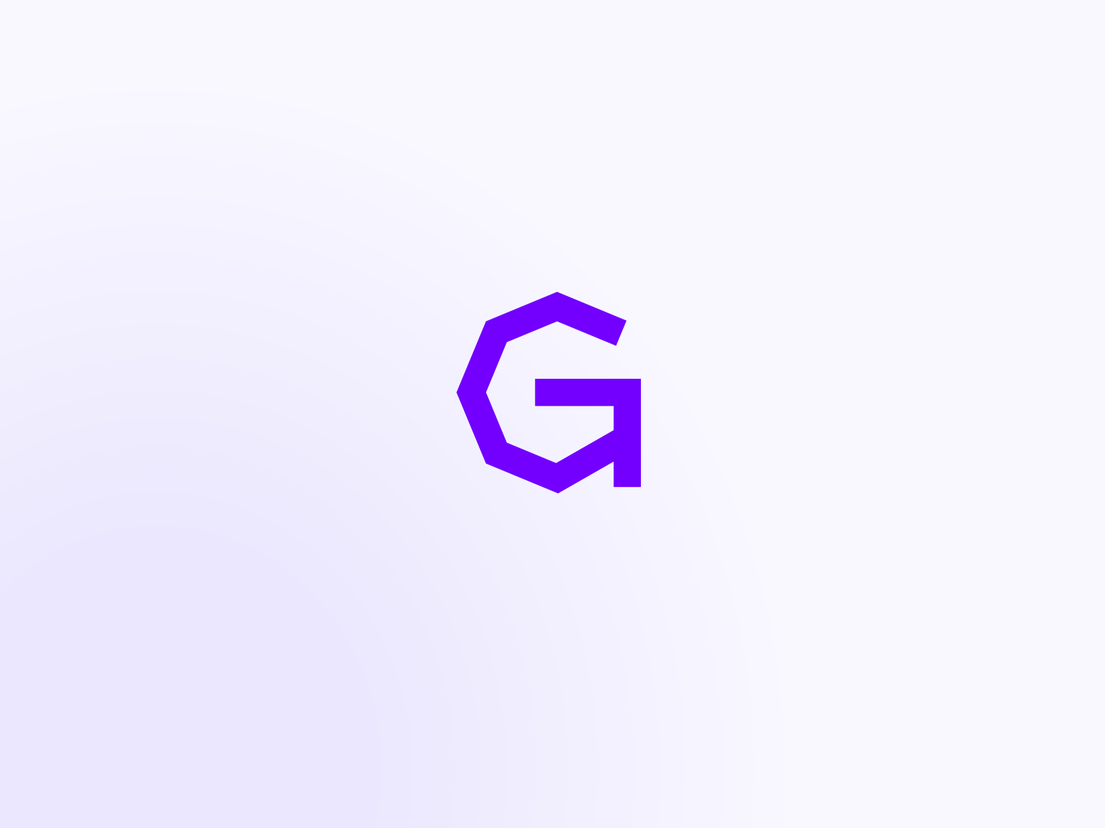 GetBetter Logo app branding g graphic design identity logo logotype management octagon productivity purple time ui visual identity