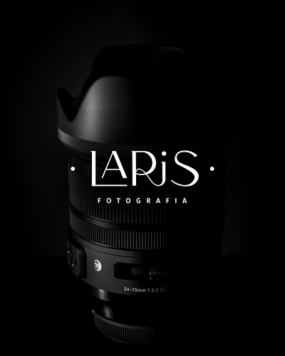 Logotipo Laris Fotografia branding graphic design logo