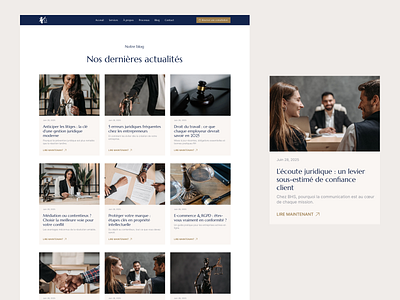 Blog blog lawyer legal ui website