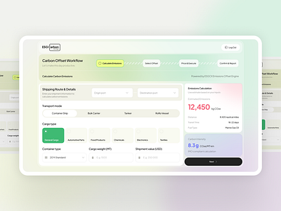 ESG Carbon | Digital Trading of Carbon Credits 3d climateaction digitalplatform eco environmentaldesign figma graphic design green greentech greentechnology illustration innovativedesign log in research sign in ui uxdesign