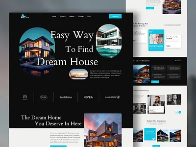 Real Estate Website Design Concept apartment architecture best web design corporate website erp hire ui ux designer landing page product design property agency property developer property management real estate real estate agency real estate dashboard real estate developer real estate landing page real estate website realestate realestateagent web design