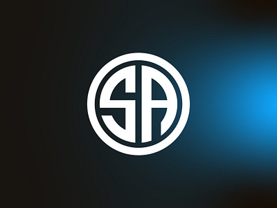 Letter SA Logo Design a a logo as logo brand branding design identity initial sa letter as letter sa logo logo design logo maker logo service s s logo sa sa circle sa emblem sa logo