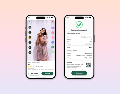 Purchase Receipt - Daily UI Challenge 17 dailyui dailyui17 dailyuichallenge dailyuichallenge17 mobileui purchase purchase receipt purchasereceipt receipt uidesign