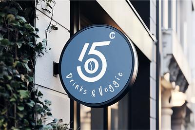Redesign coffee shop/restaurant _65° drinks & veggie branding coffee shop design graphic design logo redesign restaurant visual identity