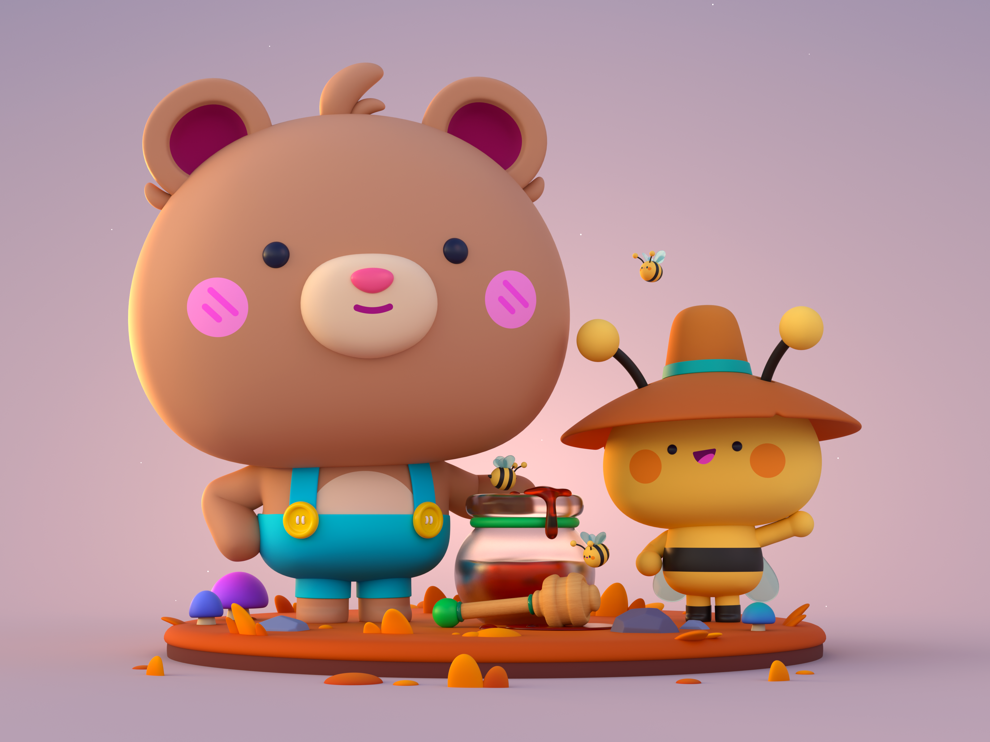 Example of Honey Farmers