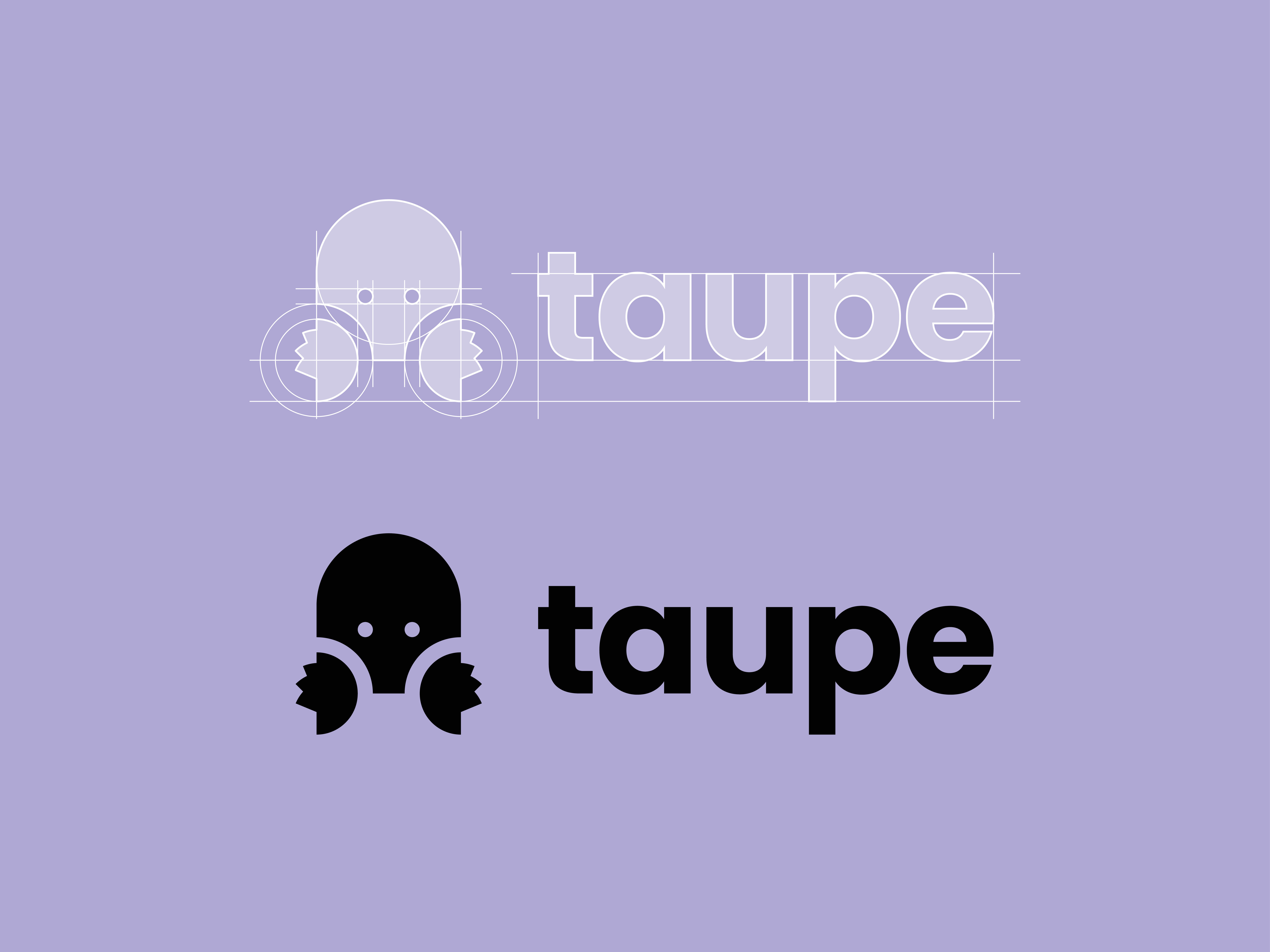 Example of Logo for Taupe Graphic Design