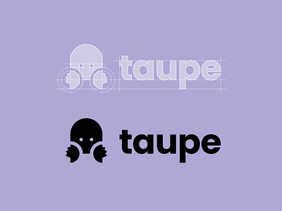 Logo for Taupe Graphic Design branding design graphic design logo