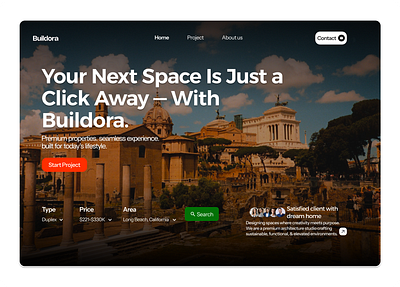 Buildora: AI Travel Agency Website