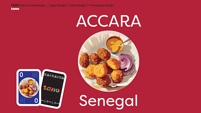 Game card design based on African food african brand africanfood afrocuisine afrofood brand identity gamecard logo packaging visual identity