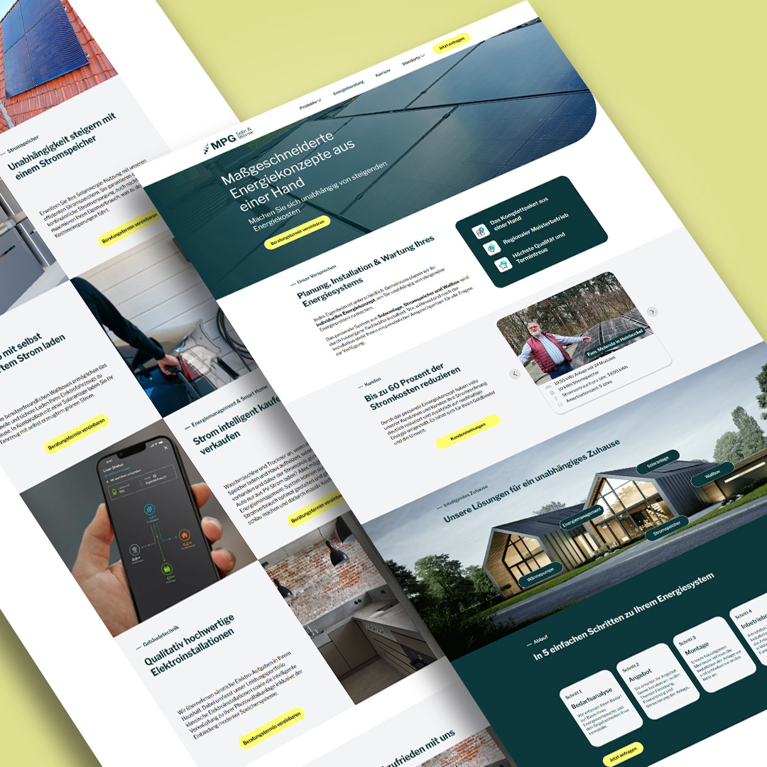 Example of Landing Page UI/UX Design That Converts